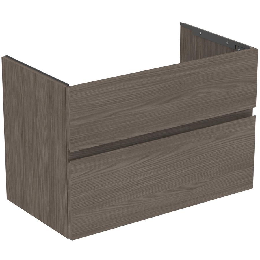 Wastafelmeubel 800x440x545mm dark elm 2 laden Finesse