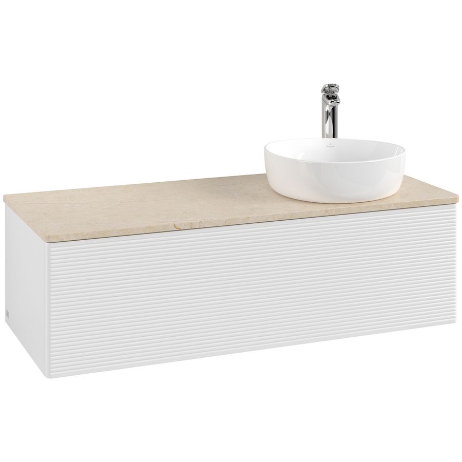 Wastafelonderkast Antao 1200x360x500mm G.White.L L34153GF