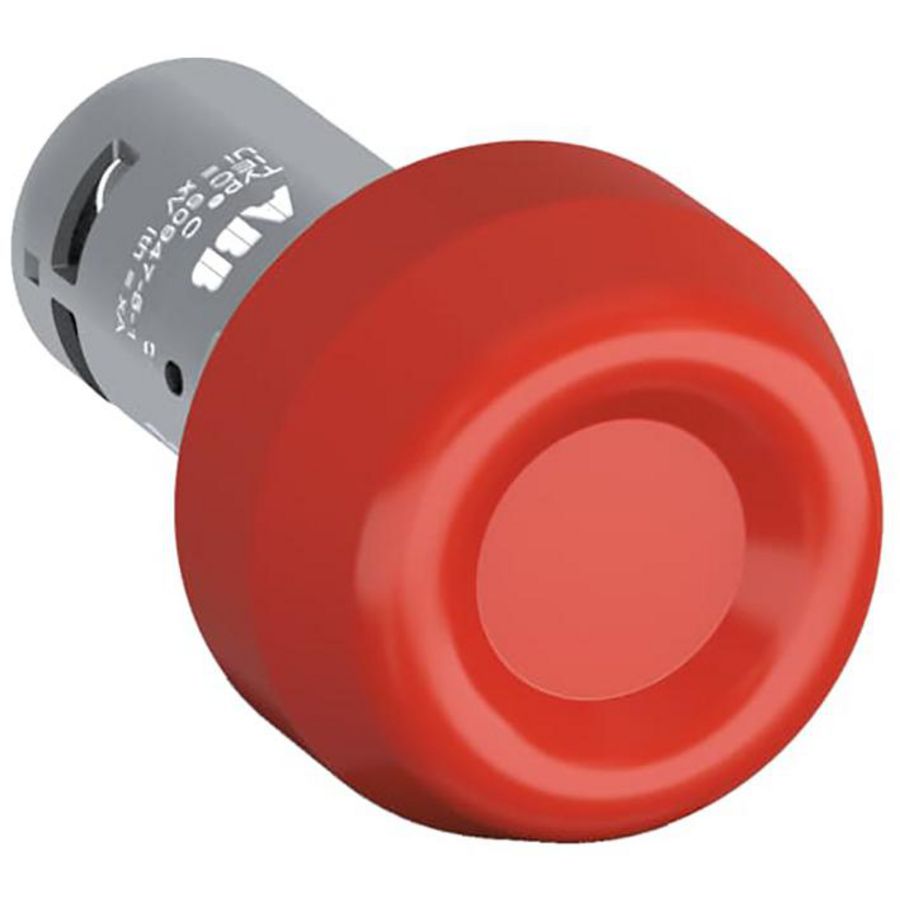 Drukknop rood compact heavy duty Momentary 2NO