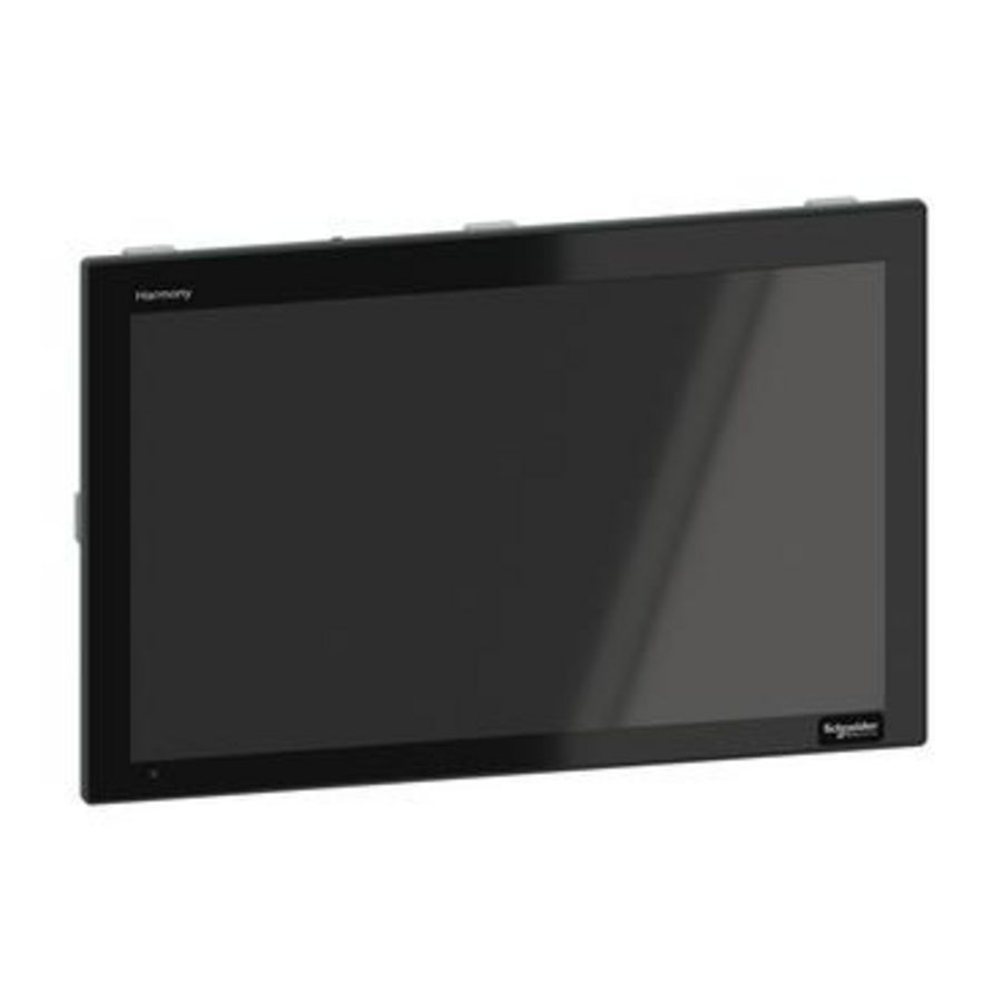 Harmony Web Panel GTW6 Scherm 15"W FHD Touch PCAP 12-24VDC v