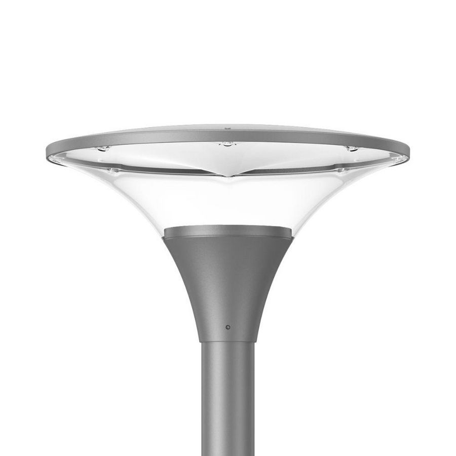 Post top light zilver 20/40/60W 2700K/3300K/4000K