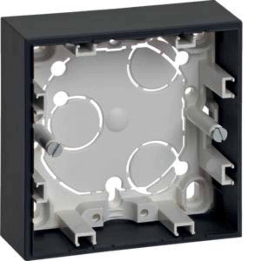 Renovatiebehuizing 1-v lage uitvoering berker S.1 antraciet