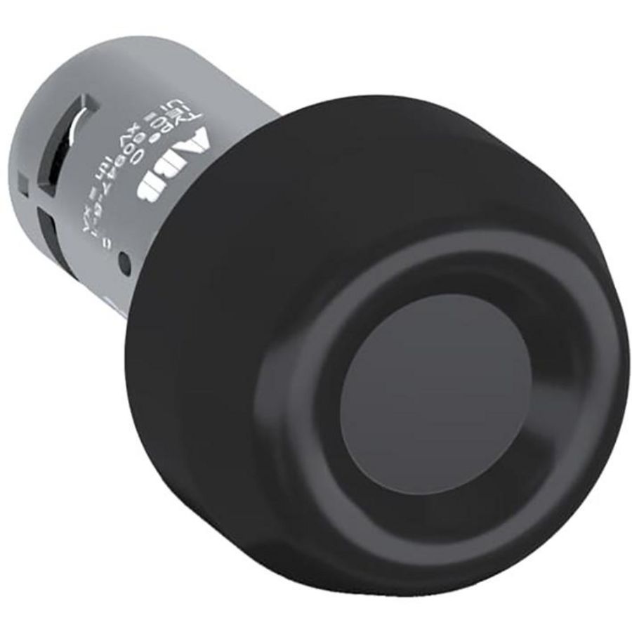 Drukknop Black met momentbediening voor zwaar gebruik 2NO