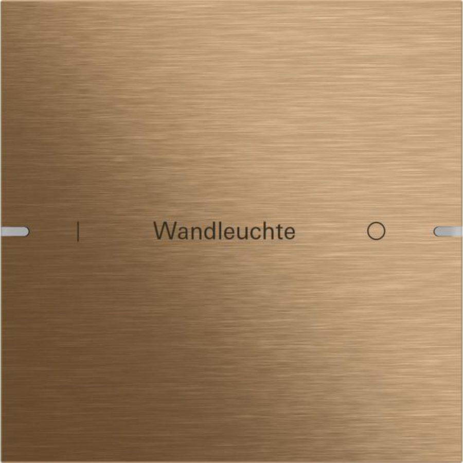 Wippenset 1-voudig indiv. tastsens.4.95 brons(PVD)