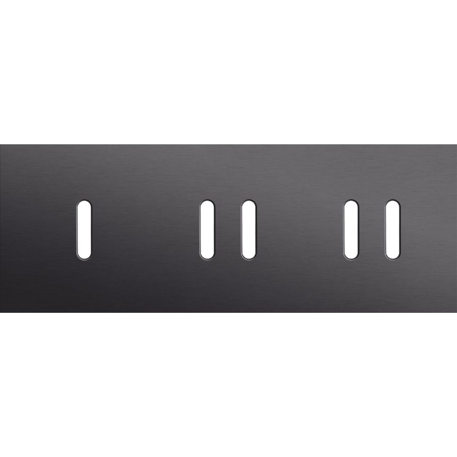 Afdekplaat 3-voud horiz. 71mm centerafst. 224-56703