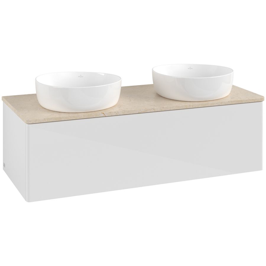 Wastafelonderkast Antao 1200x360x500mm G.White.L L35013GF