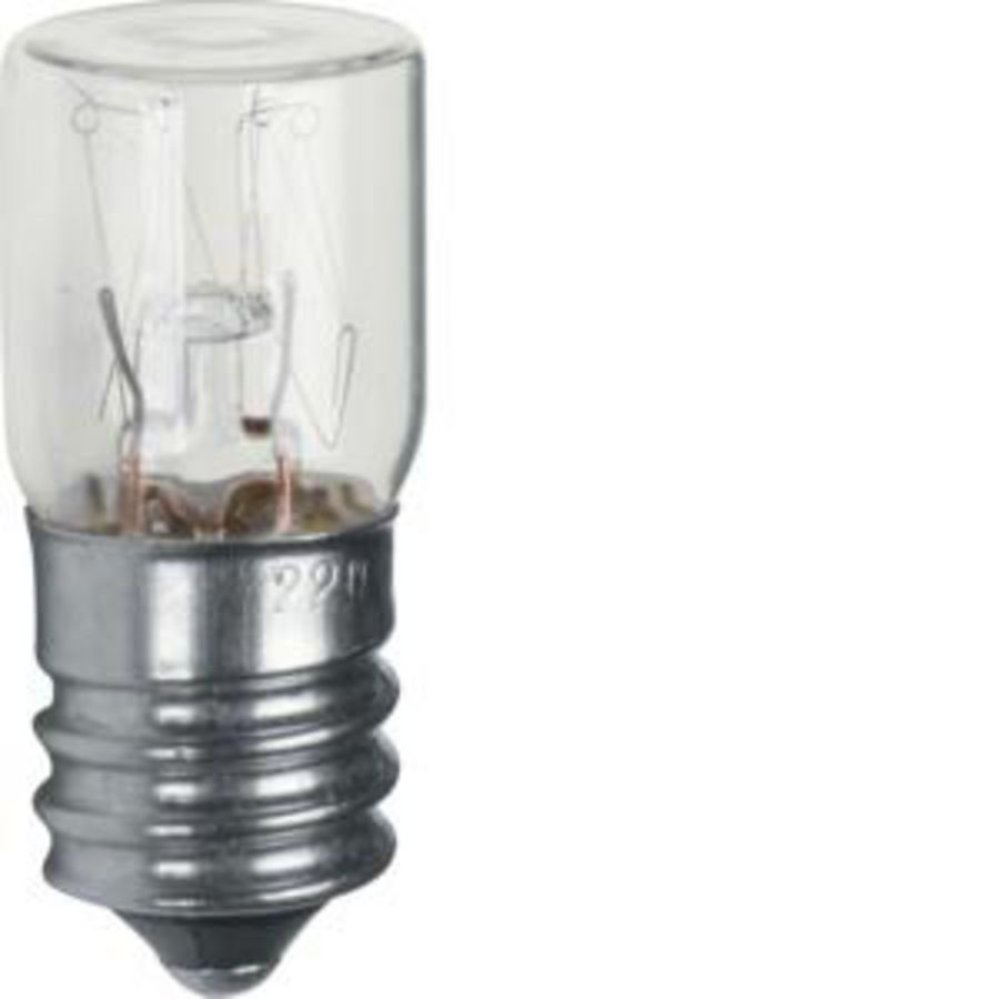 Gloeilamp E14 v vlakke lens