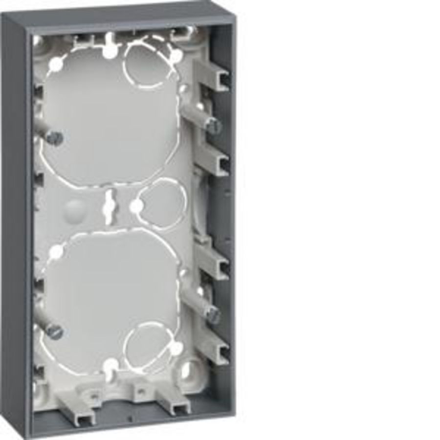 Renovatiebehuizing 2-v lage uitvoering berker S.1 alulook