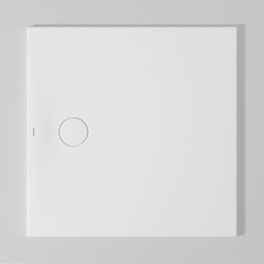 Douchebak Tempano 900x900mm, vierkant, wit