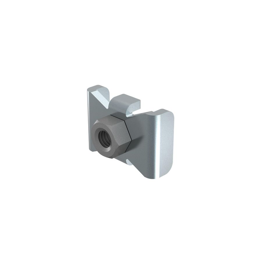Klemkoppeling CE30ES + kraagmoer ZnMg VVE=50