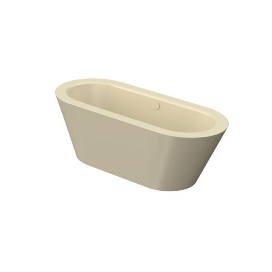 Bad BetteStarlet Oval Silhouette 1650×750mm Cream