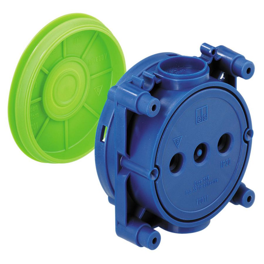 Vlakke doos andere IP30 geschikt voor betonbouw