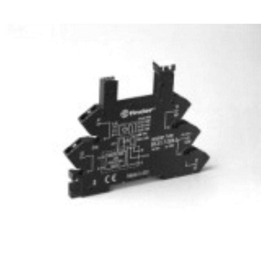 Aansluitvoet schroefloos klemverb. 6+12+24V DC 34.51/81