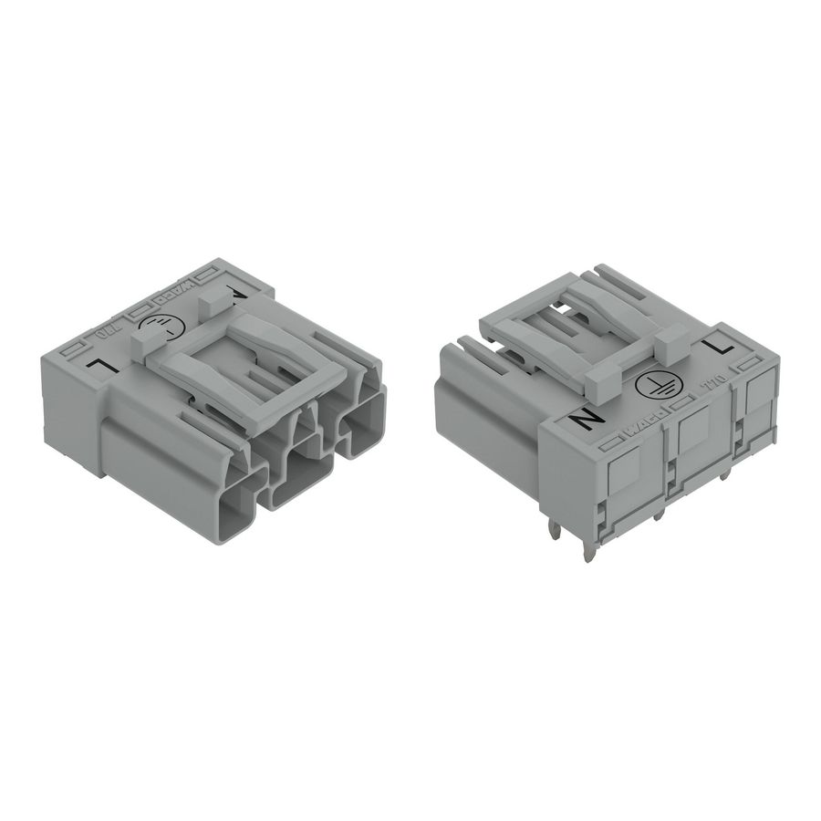 Steker printplaten HA 3-pol 770-853/011-000/060-000 VVE=100