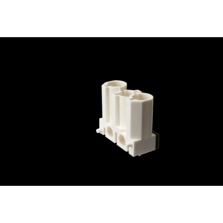 Steker 3-polig male zwart 169653 VVE=500