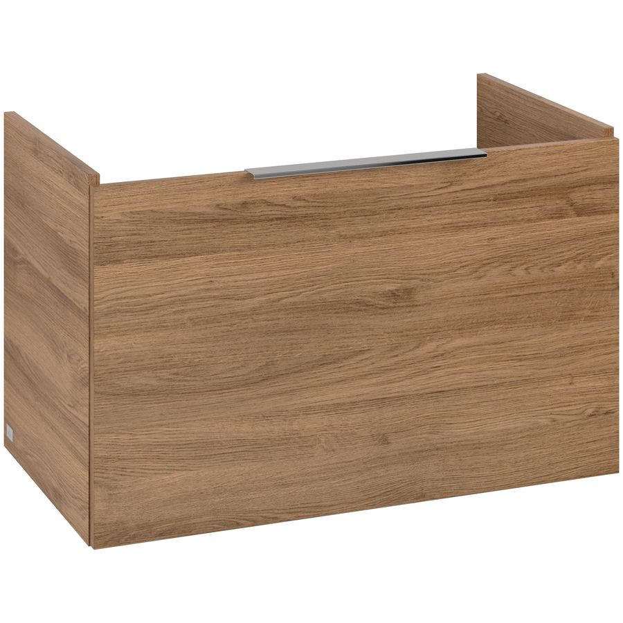 Wastafelonderkastkast ARCHITECTURA 750x470x420mm Oak Kansas greep alu. glans