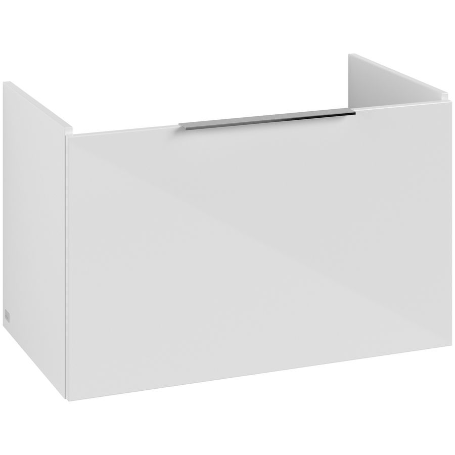 Wastafelonderkastkast ARCHITECTURA 750x470x420mm White greep alu. glans