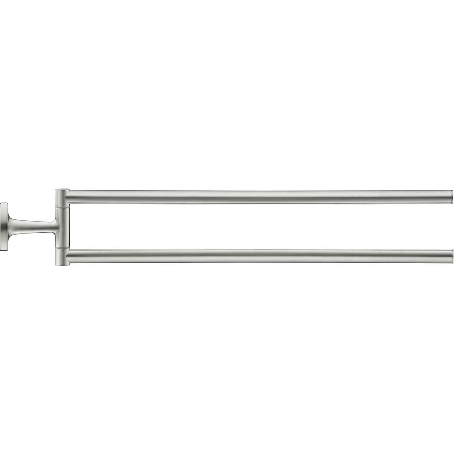 Starck T Handdoekhouder rvs Geborsteld 88x486x57mm