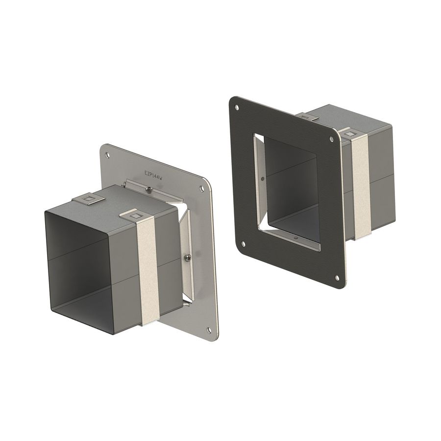 Set a 2st. Afdekplaten EZP144WE muur 1 module EZD44T EZ-Path