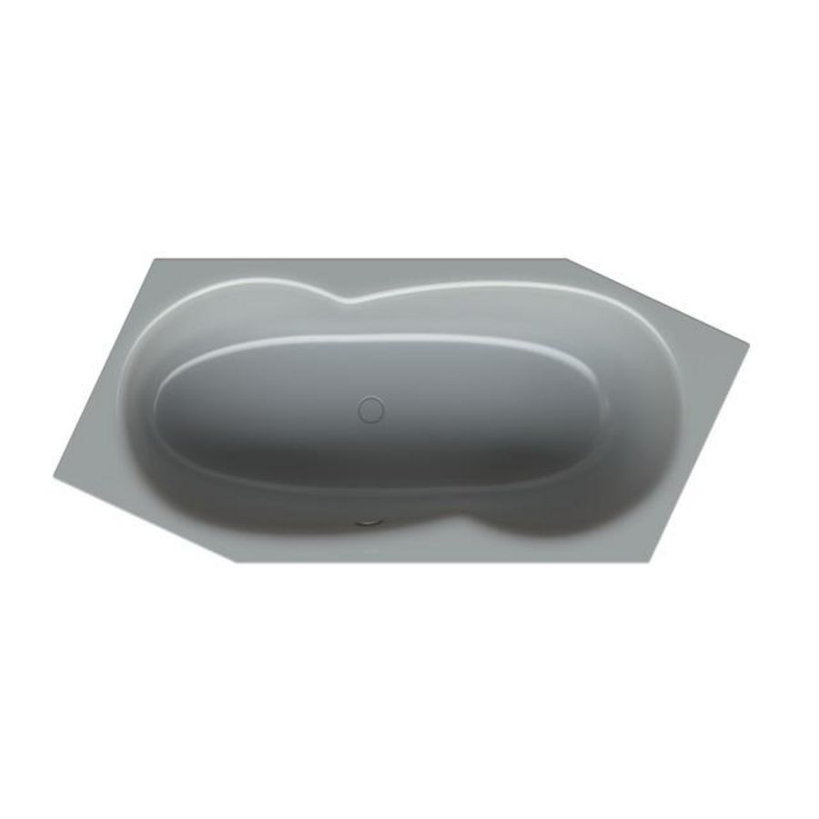 Bad BetteMetric 2060x900mm voeteind links ovlp voor Quartz