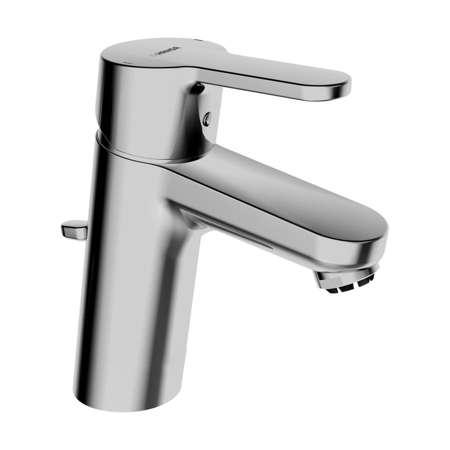 Primo XL wastafelmengkraan vaste uitloop met waste