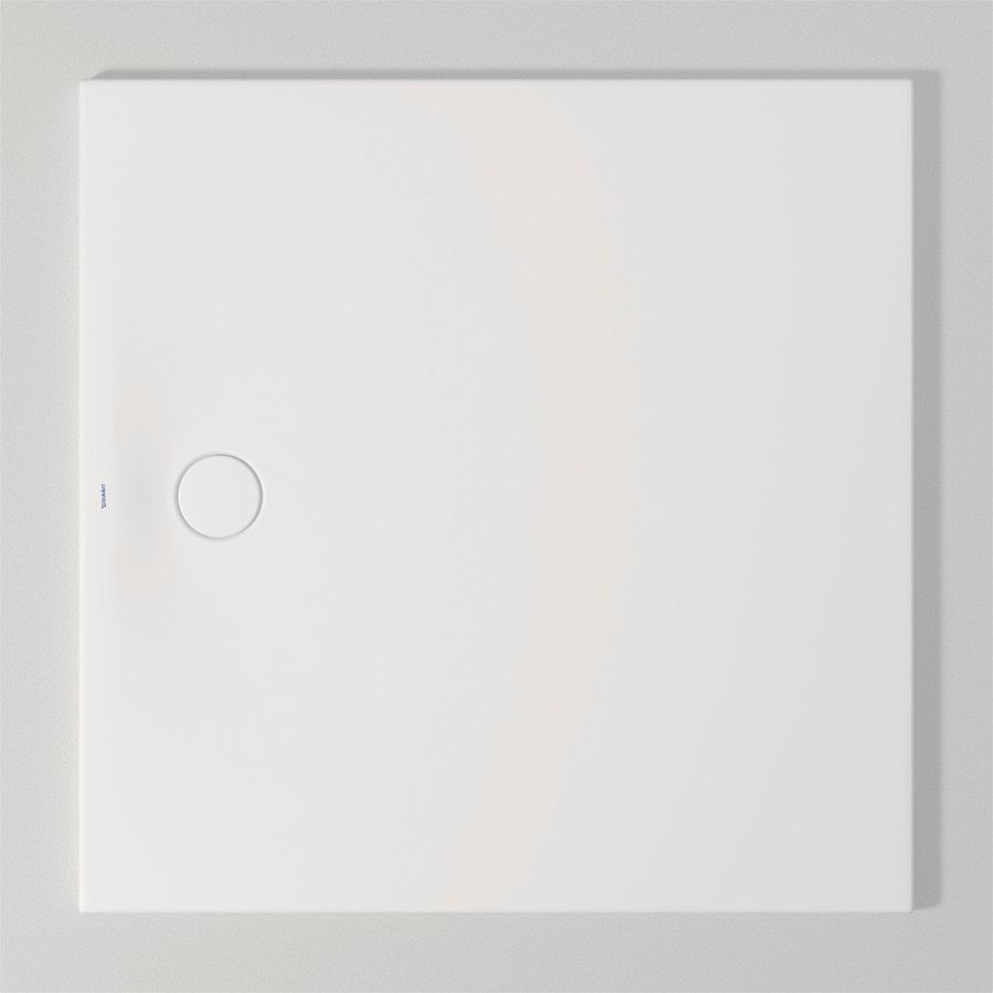 Douchebak Tempano 1200x1200mm, vierkant, wit