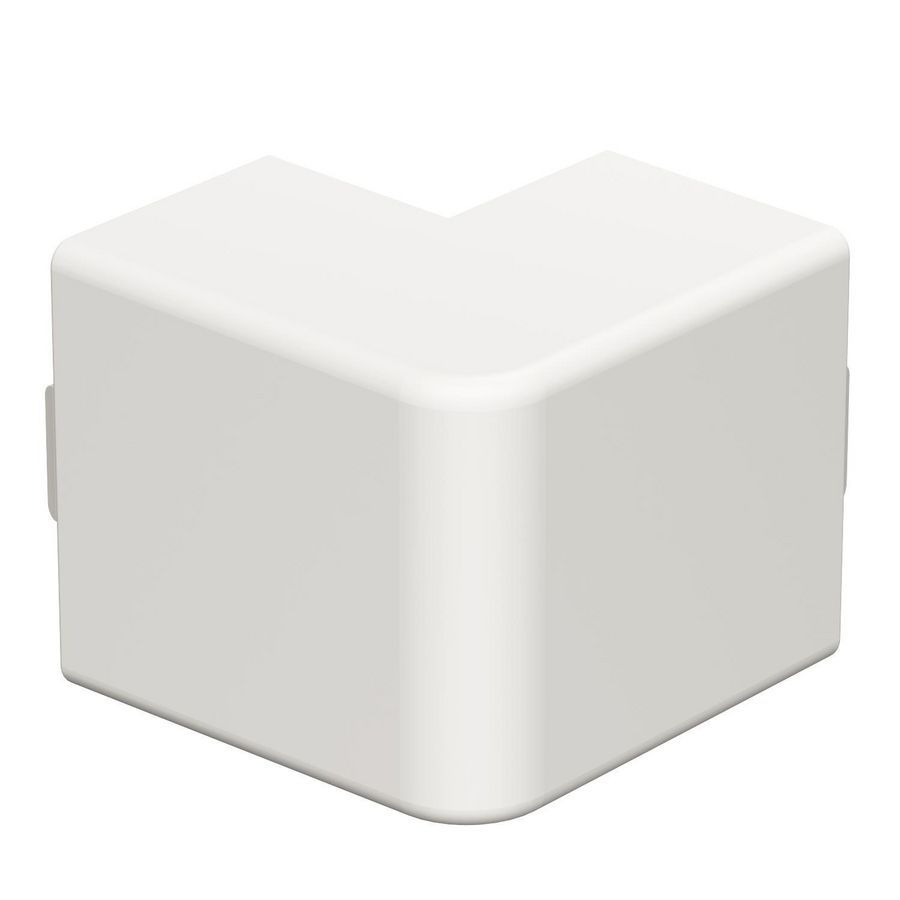 Buitenhoek 30x45mm polyvinylchlorid puur wit VVE=4