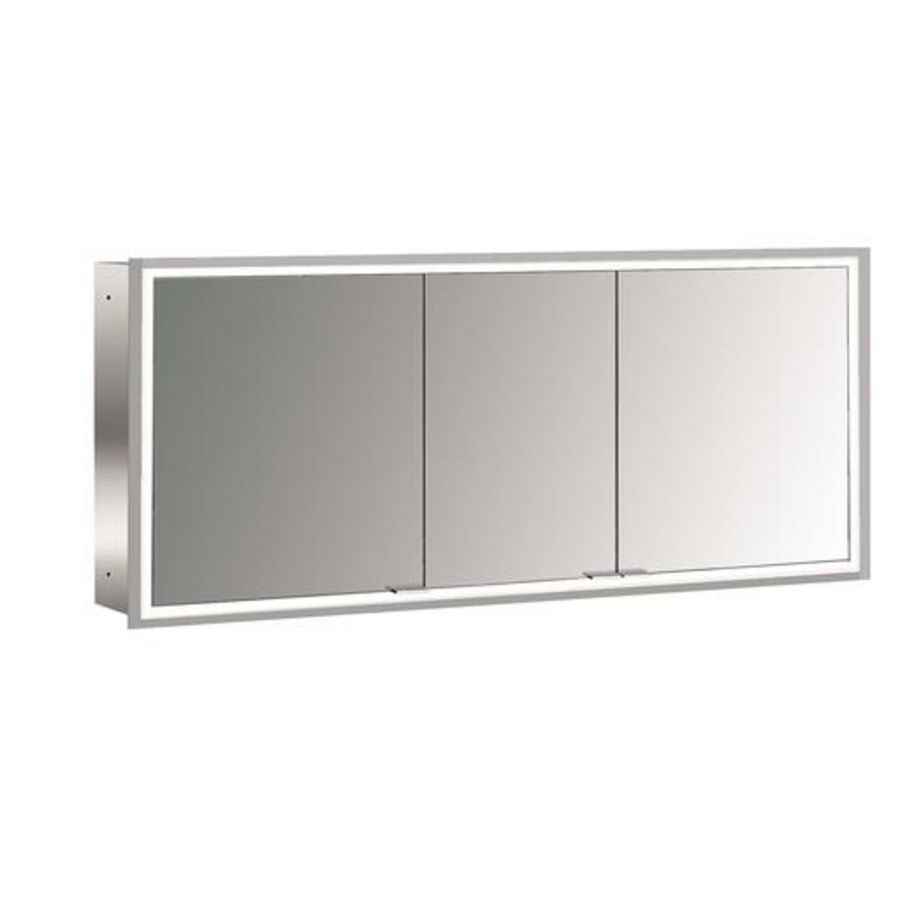 Spiegelkast Prime Facelift inbouw 1600mm 3 deur Ip 20