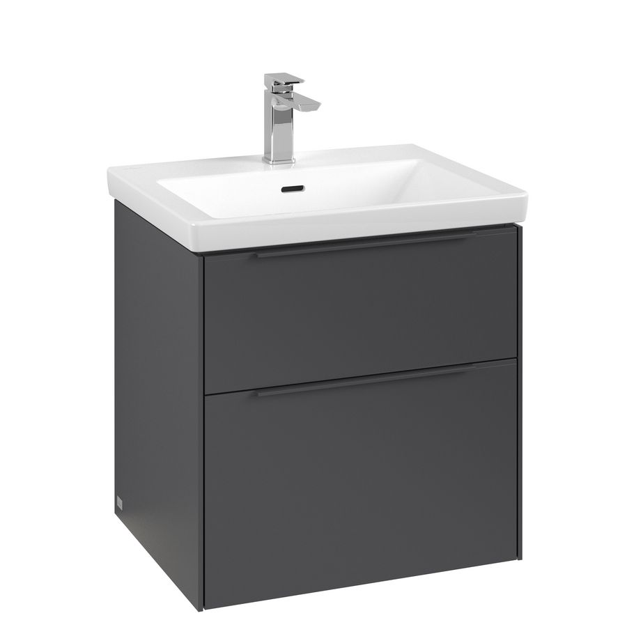 Wastafelonderkast Subway 3.0 572x576x478mm Graphite C578L2VR
