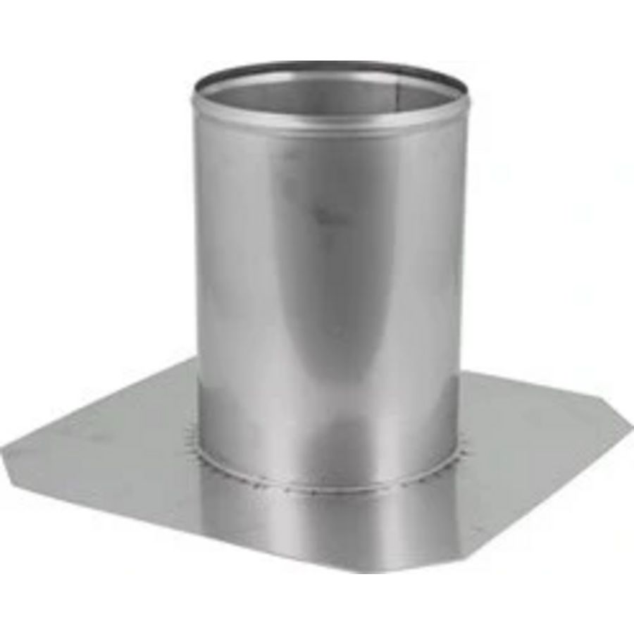 Dakdoorvoer Ø600mm plat dak INOX