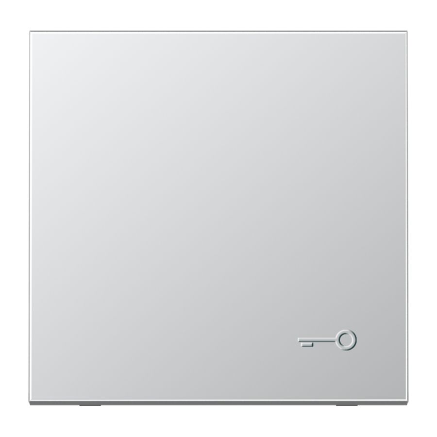 Schakelwip LS-aluminium m.symb. sleutel