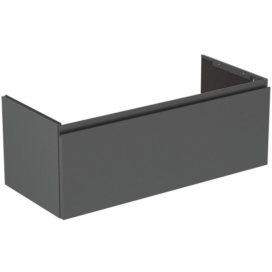 Wastafelmeubel 1000x440x370mm matt anthracite 1 lade Finesse