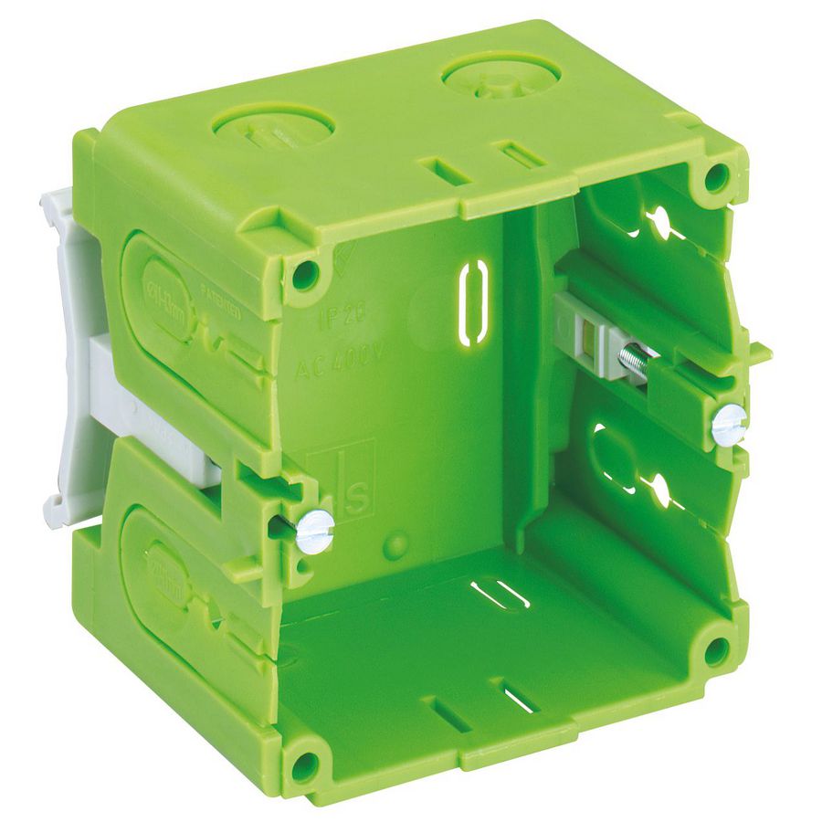 Kanaalinbouwdoos groen isolatiespanning 400V AC VDE 37005501