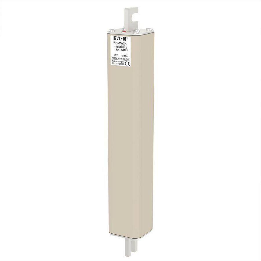 Zekering hoge snelheid 80A AC 4500V size 1 51x51x346mm aR