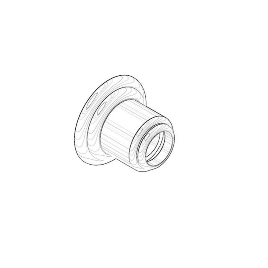 Rozet 55x40mm chr 092736010-00
