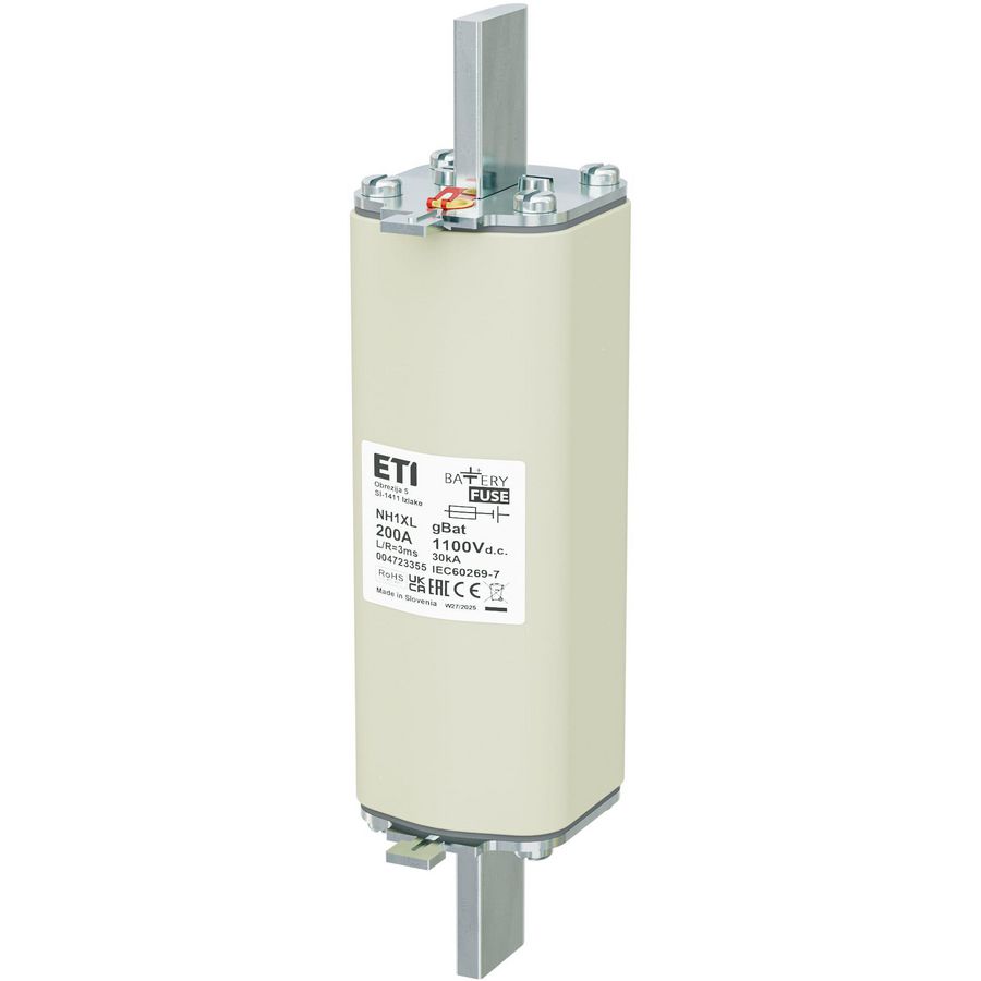 Zekering NH1XL gBat 200A/1100V DC 4723355