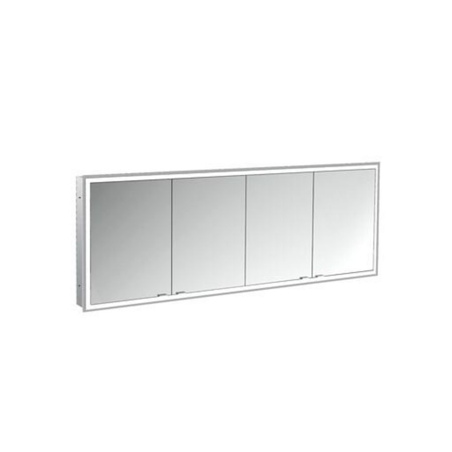 Spiegelkast Prime Facelift inbouw 1800mm 4 deur Ip 20