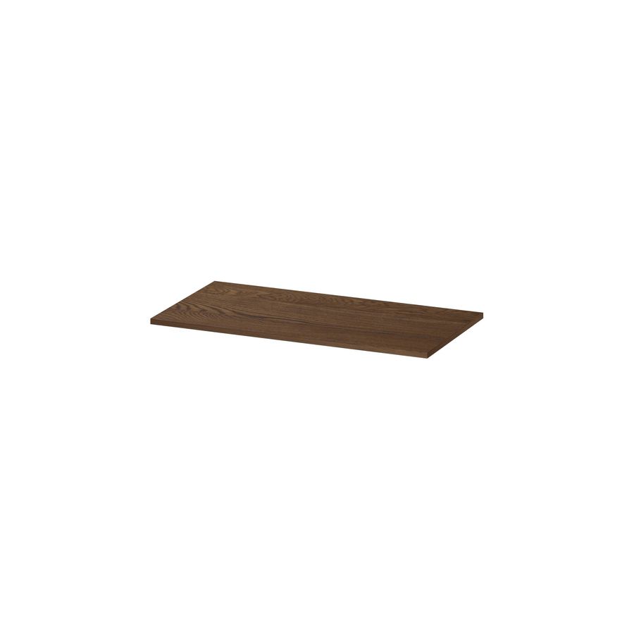 INK Afdekplaat Massief eiken chocolate 90x1,6