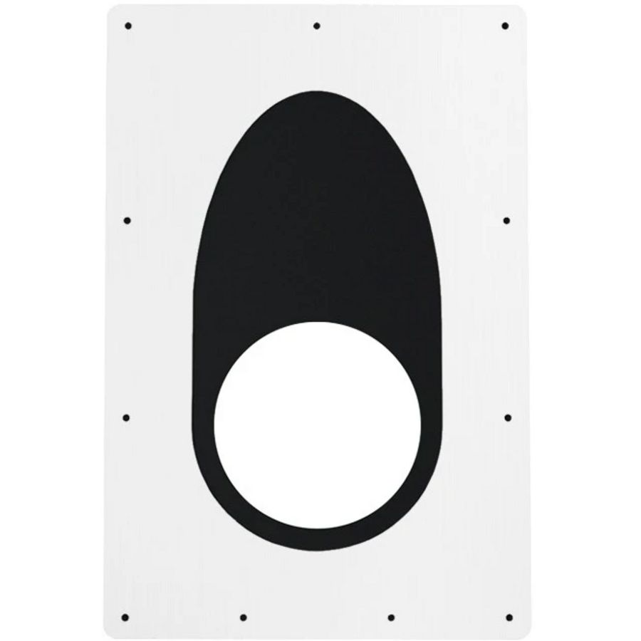 Dakbeschotplaat 0-55° luchtdichte dakdoorvoer 200mm