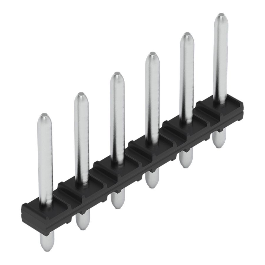 THR male steker Soldeerpen 1mm RE zwart 2091-1702/ VVE=500