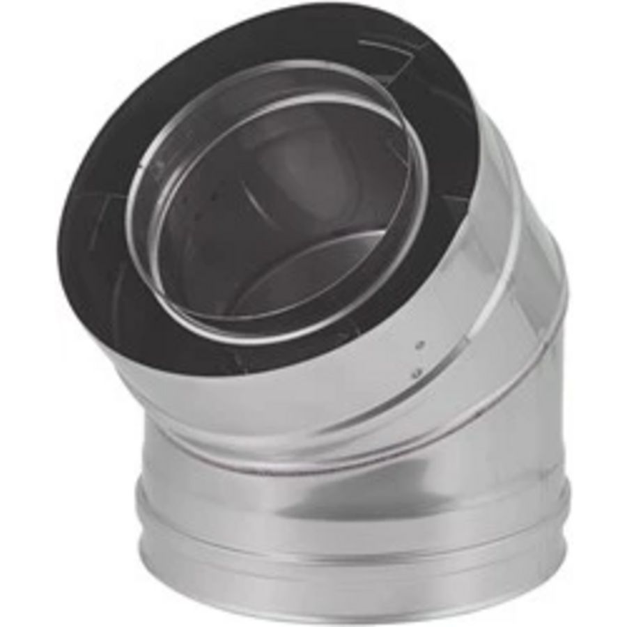 Concentrisch Ø100/150mm bocht 45° I316L/I304 (D0,5/0,6)