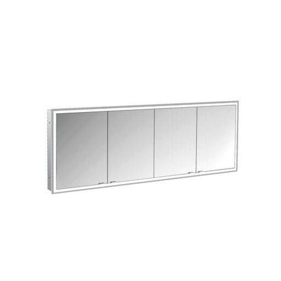 Spiegelkast Prime Facelift inbouw 2000mm 4 deur Ip 20