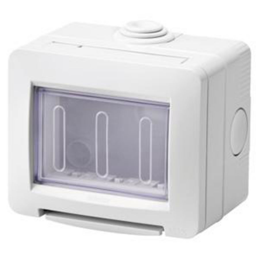 ZELFDRAGENDE LEGE CONTAINER-WATERD IP55 3 GANG-GRIJS VVE=2