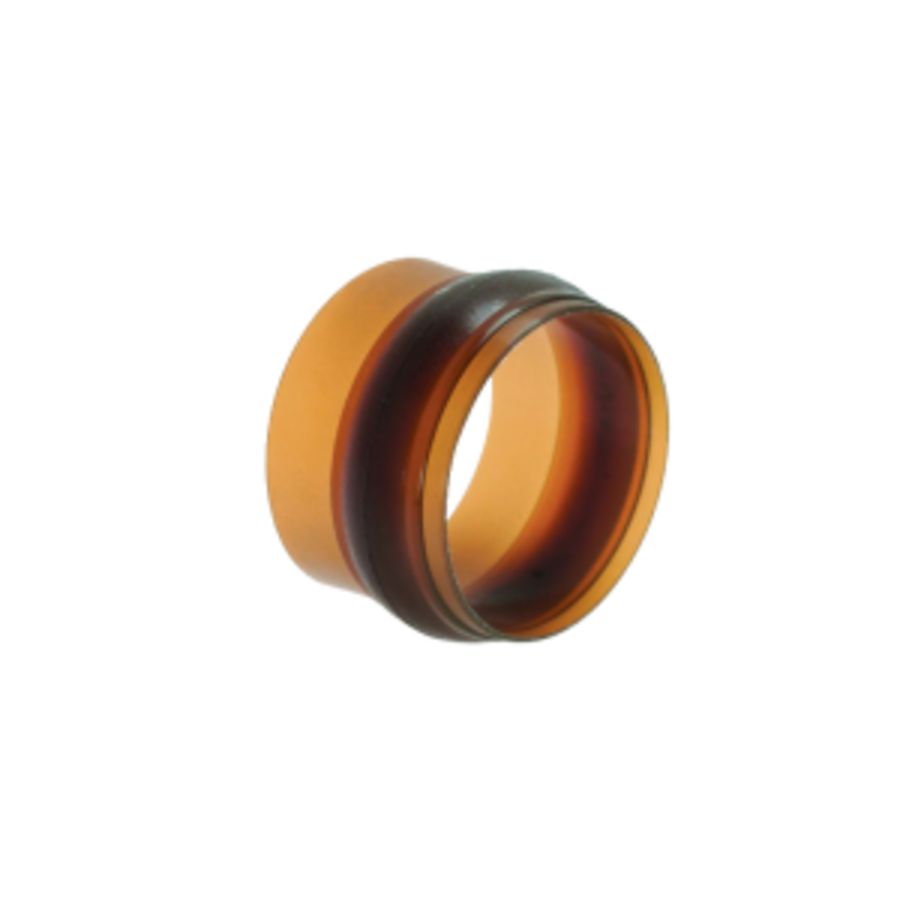 Knelring dikw. knel C-staal 206 dikw. 3/4" 28mm bruin VVE=50