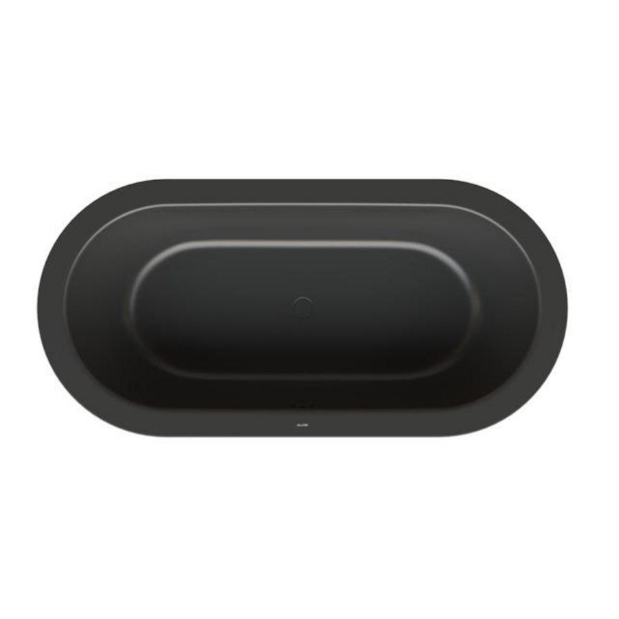 Bad BetteStarlet Oval 1950x950mm Slate