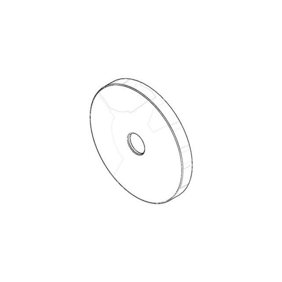Rozet 85x9mm chr 092789111-00