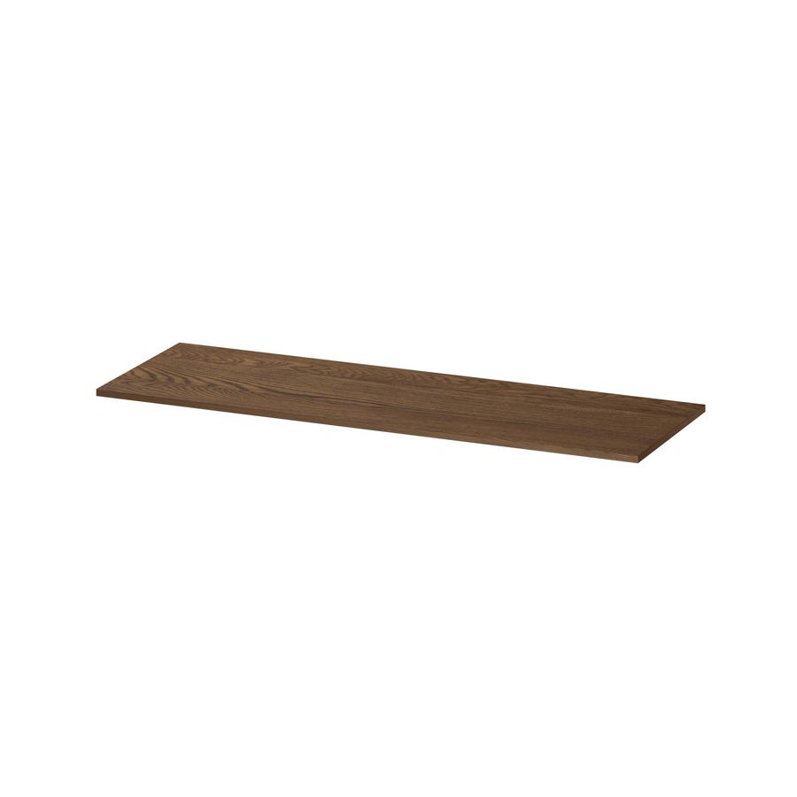 INK Afdekplaat Massief eiken chocolate 140x1,6