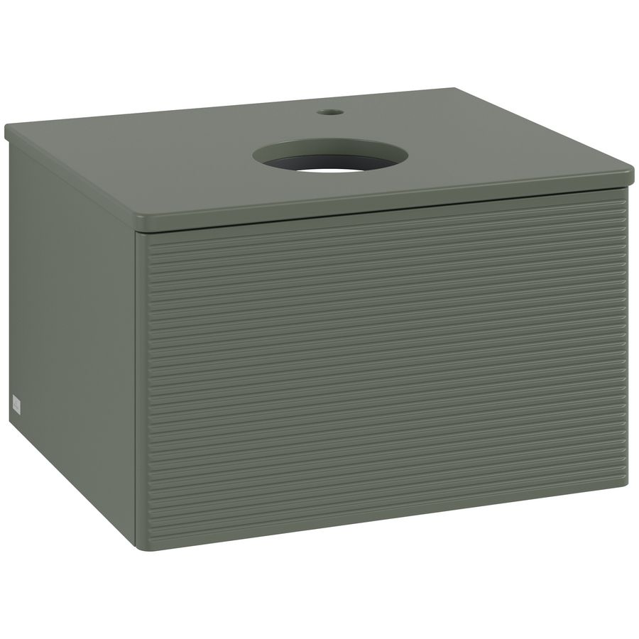 Wastafelonderkast Antao 600x360x500mm L.Green Matt Lacquer K29150HL