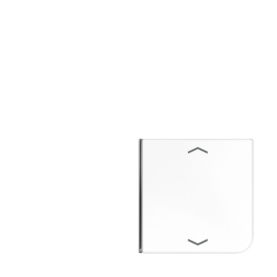 Tastafdekking 4-voudig pijl CD alpinwit KNX