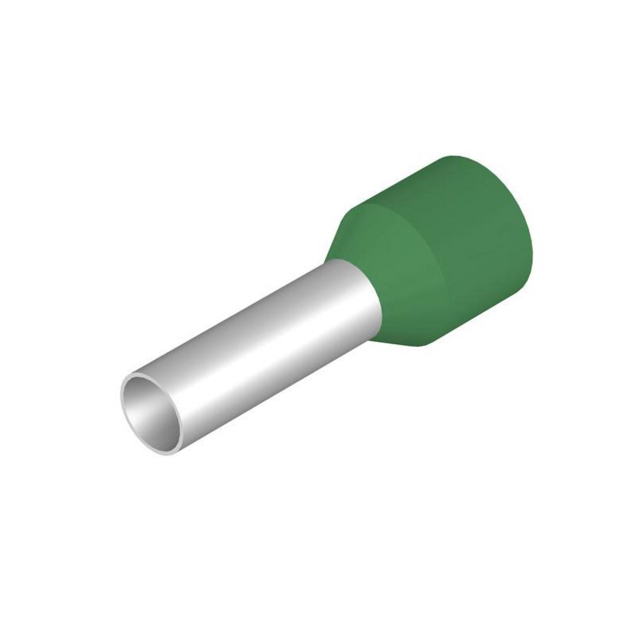 Adereindhuls 6mm2 Stripping l: 14mm groen VVE=100